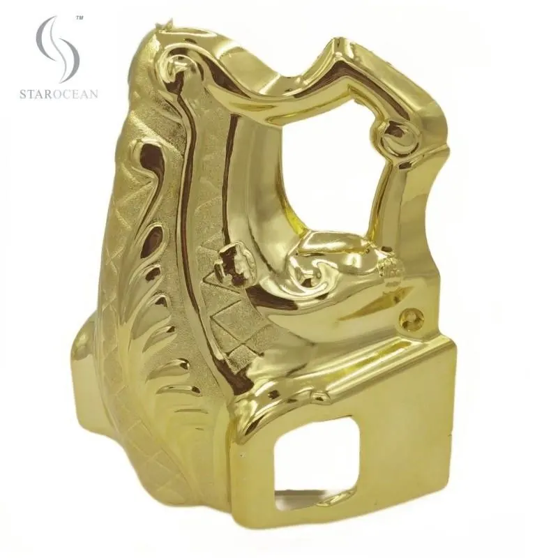 Light Gold Coffin Corner Accessories Funeral Products Manufacturer 4# LG view 3