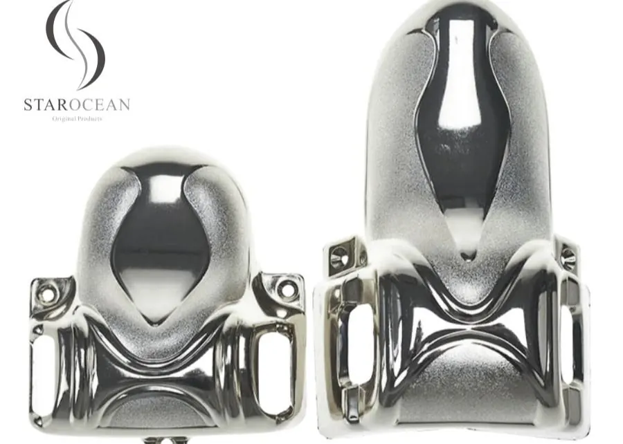 Silver Funeral Handle Plastic Coffin Corner High Quality Complete Set Wholesale 5#S view 1