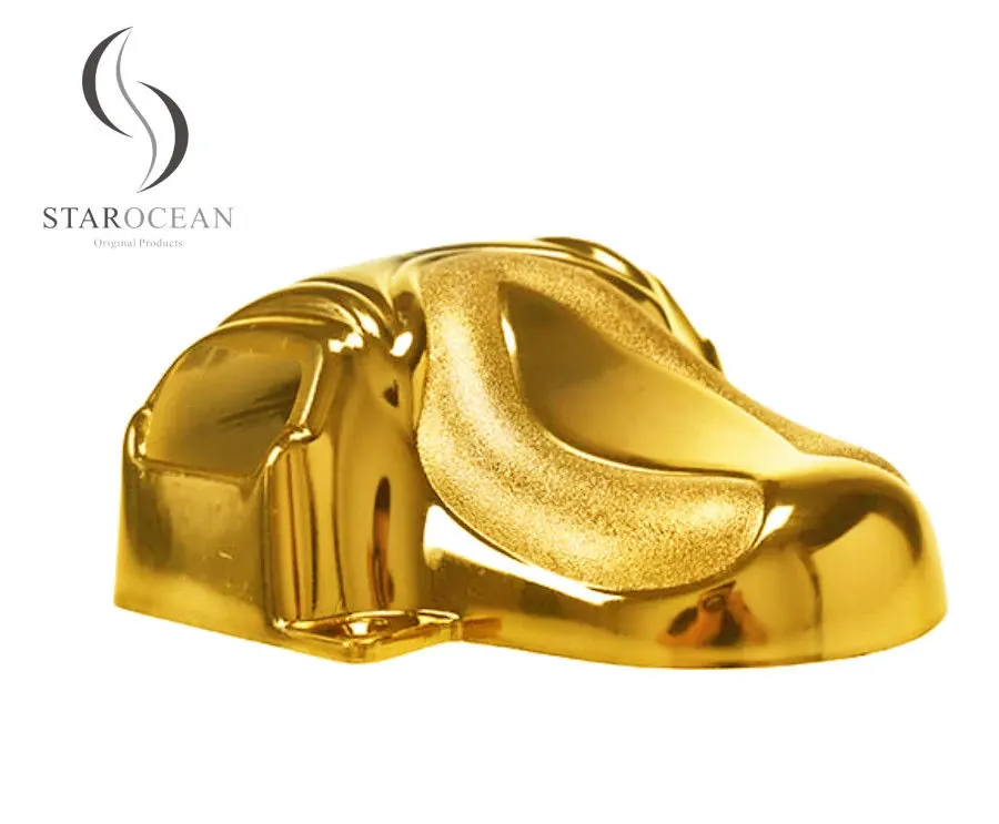 Customized Gold PP Electroplated Coffin Corner Funeral Hardware Decoration 5#G view 3