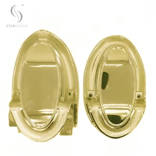 Light Gold Plating Coffin Ornament Casket Corner and Heavy Duty Resistance Handle 6#LG