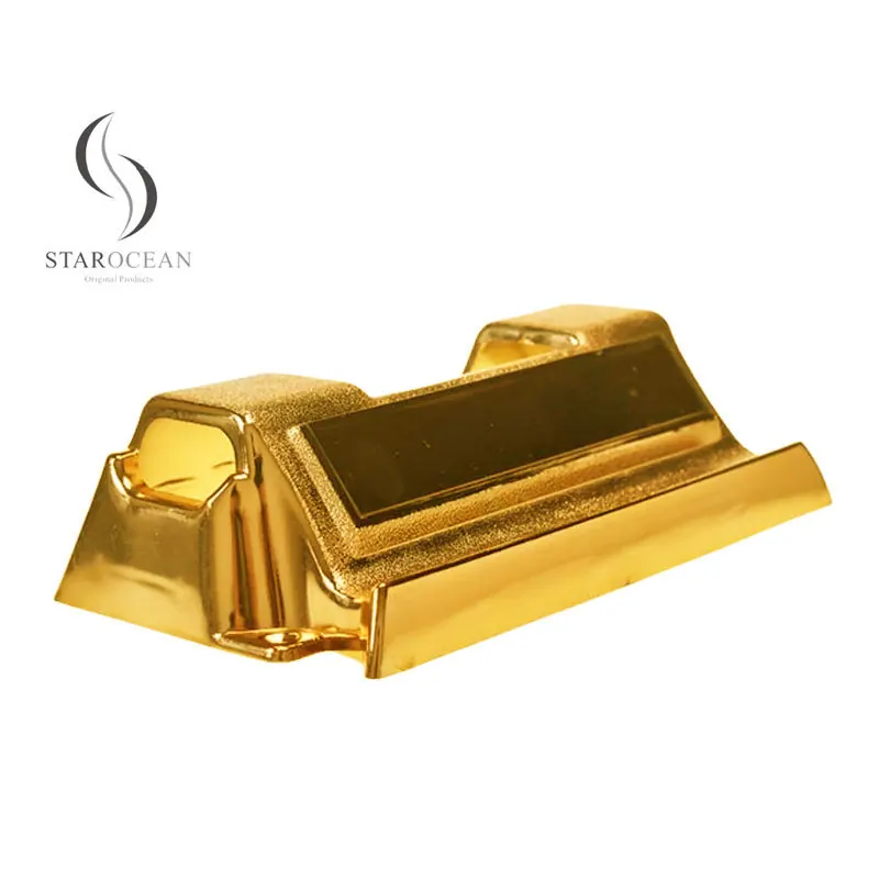 Gold Plating ABS Custom Coffin Corners Set American Style High Durability 7#G view 3
