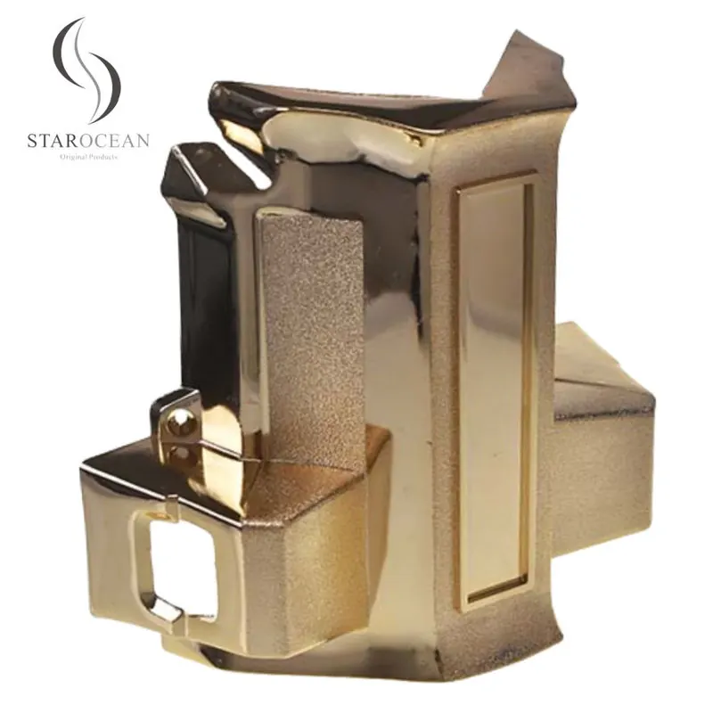 Light Gold Plastic Coffin Corner High Quality Funeral Supplies Wholesale 7# LG view 2