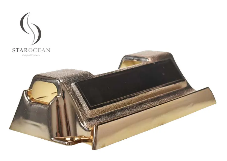 Light Gold Plastic Coffin Corner High Quality Funeral Supplies Wholesale 7# LG view 3