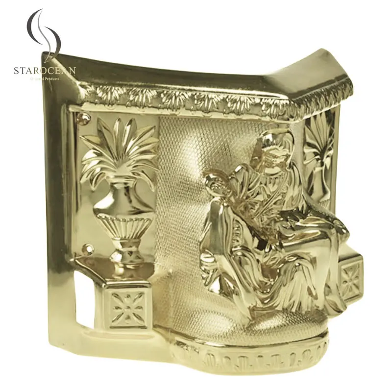 Luxury American Casket Corner 9# LG in Light Gold Color and High Quality view 3