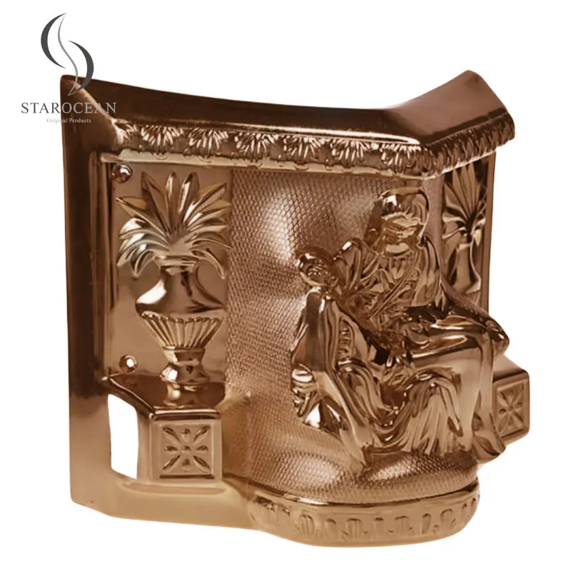Copper Plastic Funeral Coffin Corner with Competitive Price and High Quality 9# B view 3