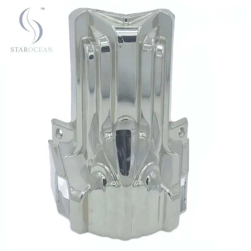 Silver PP/ABS Material Coffin Corner Personalized Coffin Hardware Supplier 11# S view 2