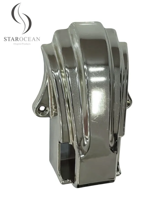 Silver PP/ABS Material Coffin Corner Personalized Coffin Hardware Supplier 11# S view 3