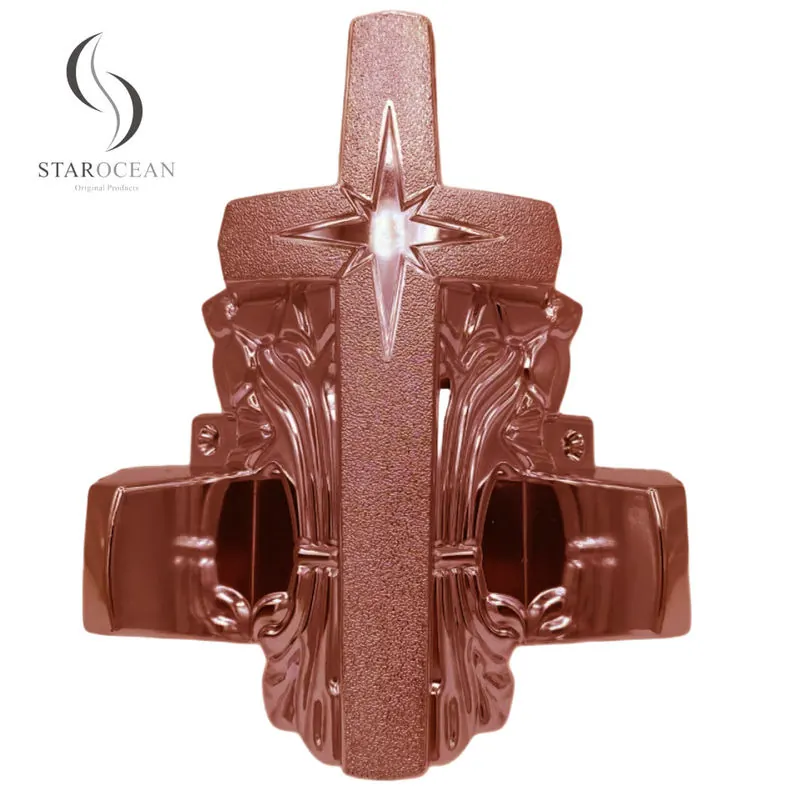 Customized Copper Color PP Plastic Coffin Hardware Manufacturer Direct Sales 12# B view 2