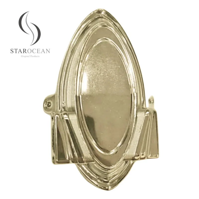 18K Light Gold Plastic Coffin Corners Sturdy Coffin Handles Fast Delivery 13#LG view 3