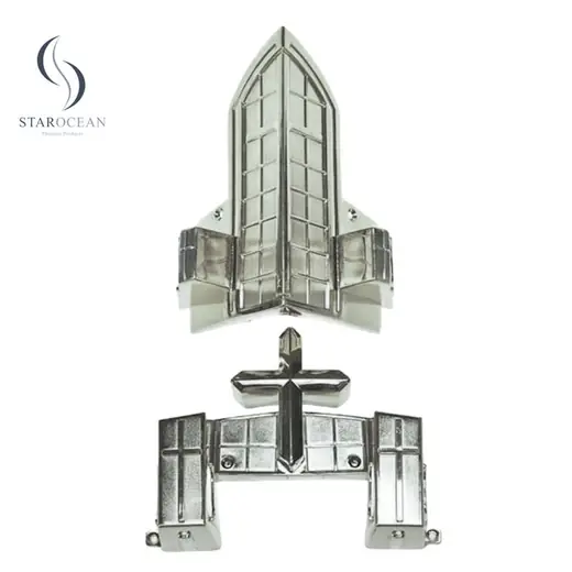 Customized Silver ABS Material High Quality Coffin Corner Complete Set Wholesale 15#S