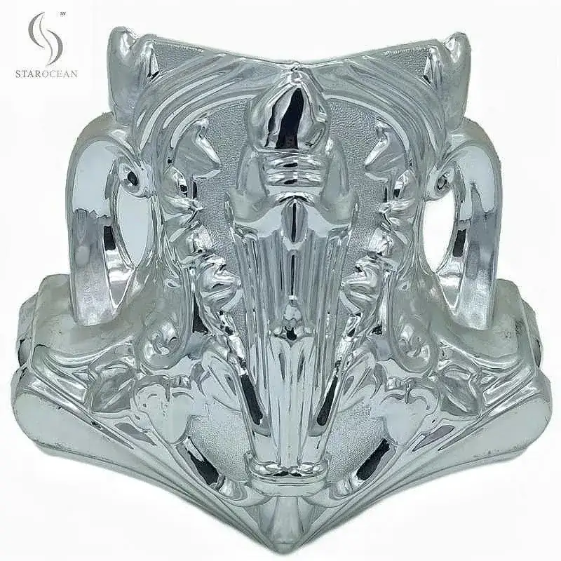 Silver Plating High-Strength Metal Coffin Accessories for Funeral Ornamentation18# view 2