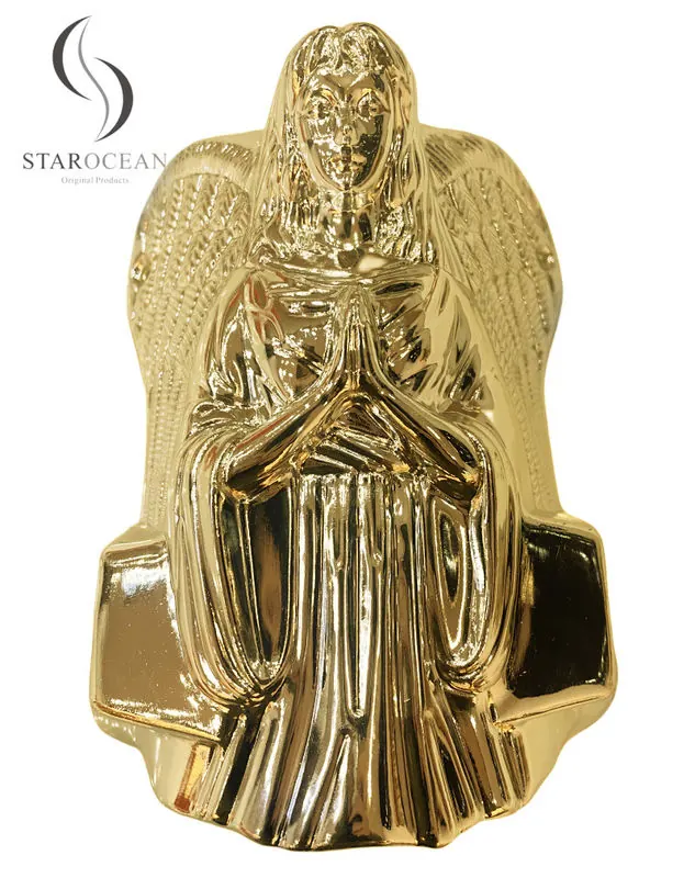 Customized Light Gold Plastic Oversized Coffin Handle for Funeral Ornamentation 19# LG view 2