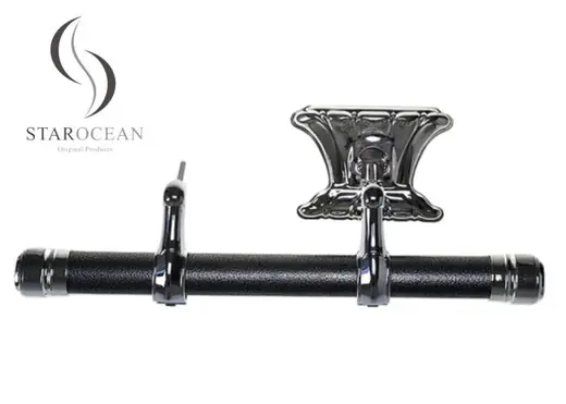 American Style Silver-Plated Metal and PP Coffin Accessories Customized SW-HS