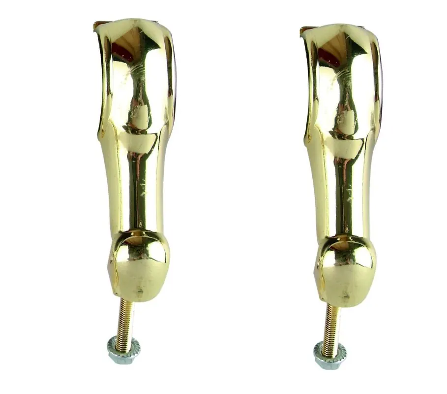 Copper Color Plastic Coffin Handle PP Recycled Material Wholesale Big Discount SW-I view 3