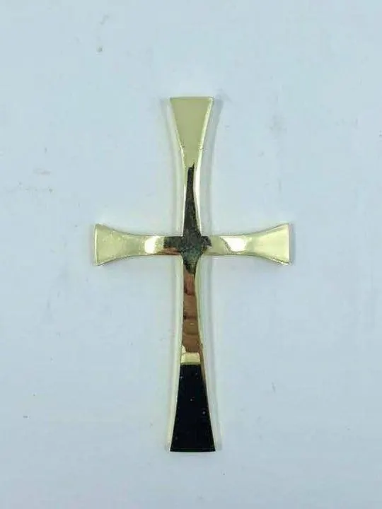 Gold-Plated Cross Funeral Urn Decoration Is of Good Quality and Light Weight UD02 view 1