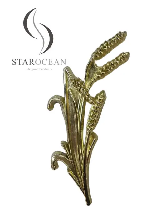 Gold Plated High Quality Metal Decorative Funeral Urn Hardware SGS Certified UD04 view 1