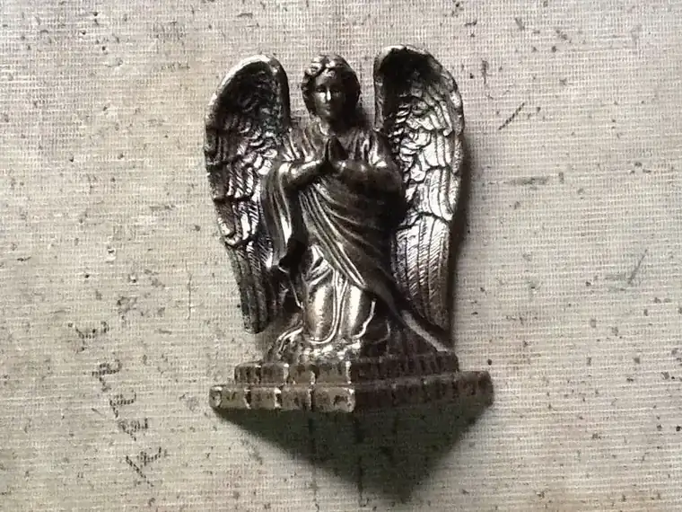 Antique Brass Color Coffin Decoration Resin Coffin Corner Imitation RSC03 view 1