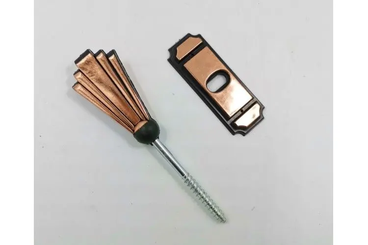 Bronze German Style Coffin Screws and Washers Screw Length 6.3cm PS14 view 1