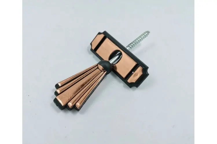 Bronze German Style Coffin Screws and Washers Screw Length 6.3cm PS14 view 2