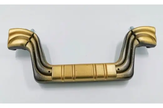 Steel Wire Reinforced Plastic Coffin Handles in Copper and Gold Color P9020*