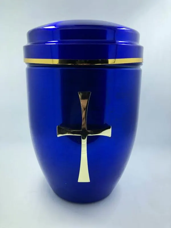 Customized Funeral Ashes Urns Aluminium Urn view 2