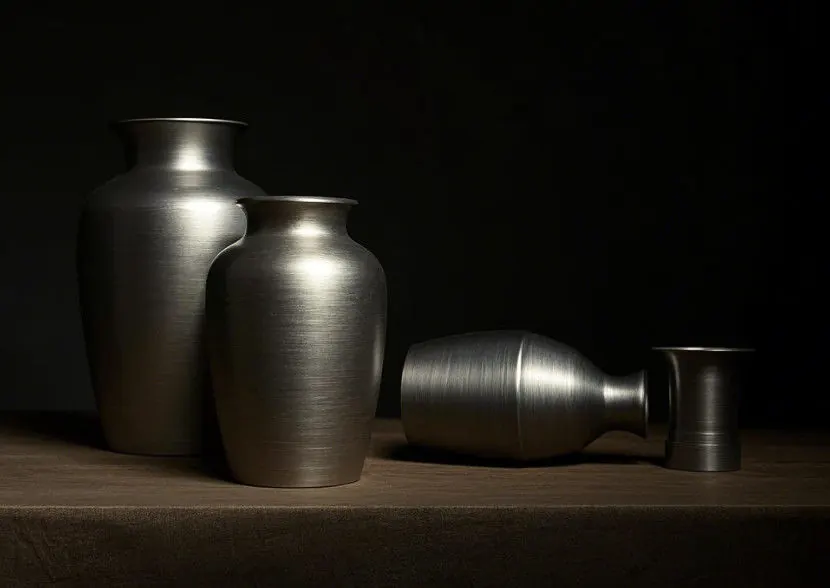 Aluminum Cremation Urns Decorative Funeral Urns view 1