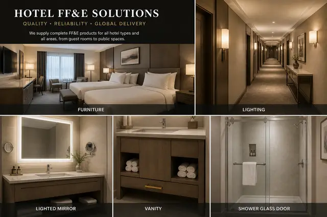 one-stop hotel FF&E supply solutions