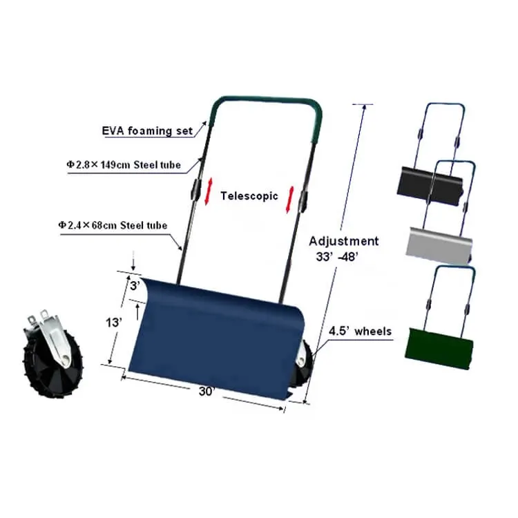 Wheeled Snow Shovel SB2001-A