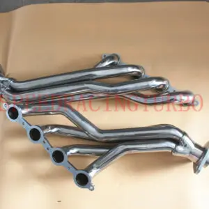 Stainless Steel Long Tube Header For Chevy Gmc 07-14 4.8 5.3 6.0L Exhaust+Y-Pipe