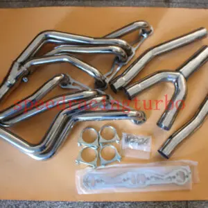 For 82-92 Camaro Sbc 5.0/5.7 Stainless Long Tube Header Manifold Exhaust+Y-Pipe