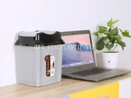 Plastic Trash Can with Lid 6L NC034840