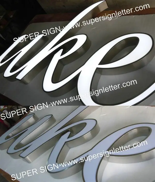 frontlit LED channel letters 03