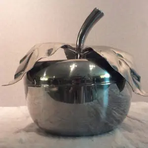apple.Stainless steel apple.Apple ornaments