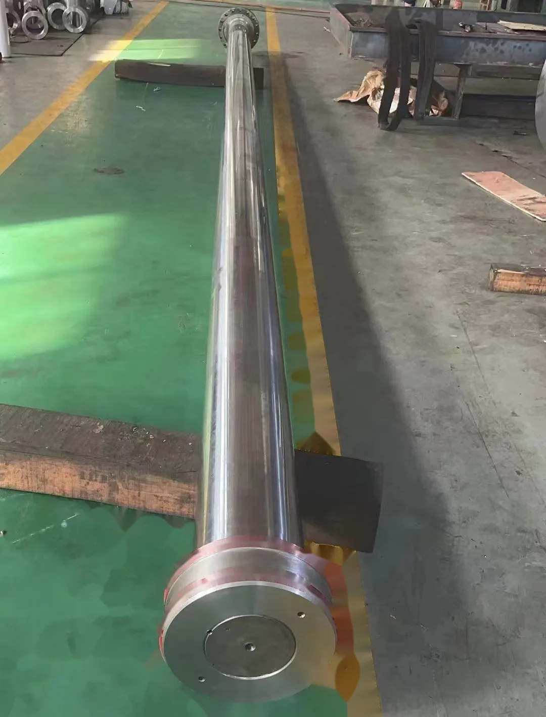 Long forged shaft