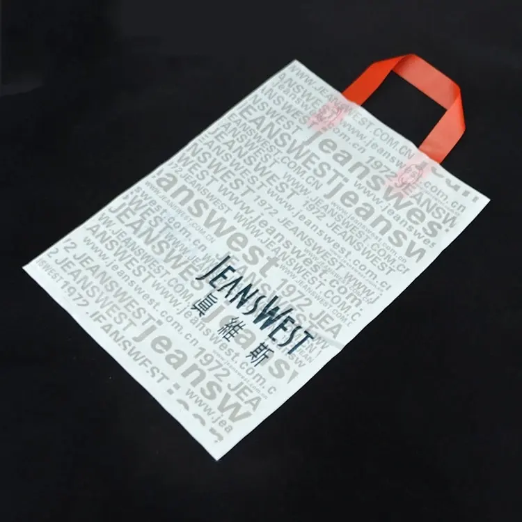 Printed Plastic Shopping Bags manufactured by Tigeriver in Dongguan China