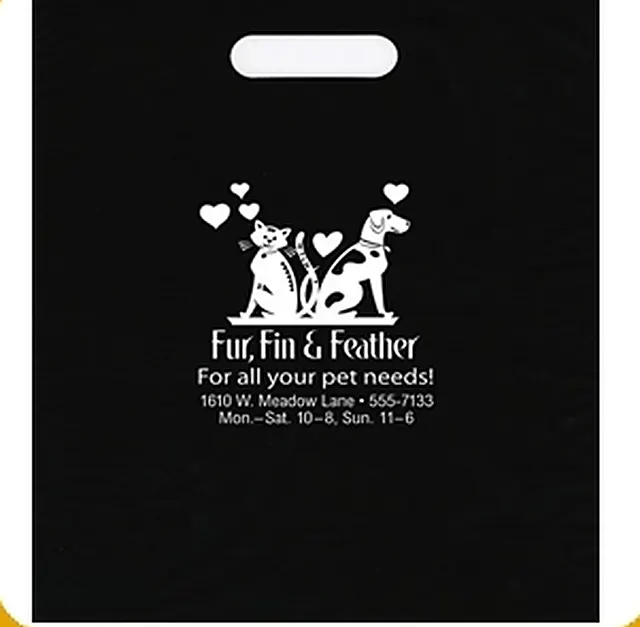 Printed Plastic Shopping Bags - Plastic Bags produced by Tigeriver in Dongguan China