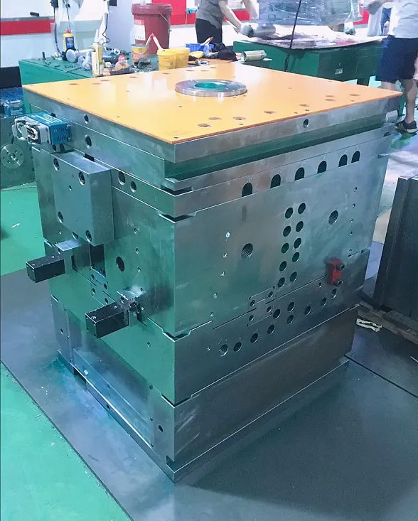 Steel mold cavity photograph from the Tooling page