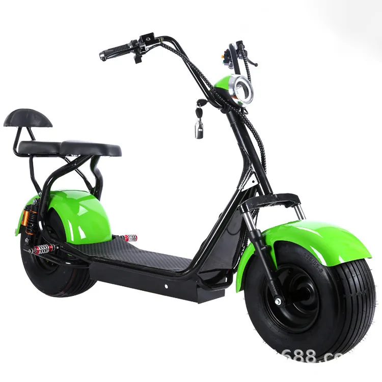 Самый модный citycoco 1500W — электросамокат