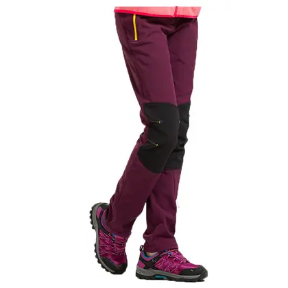 Women's softshell trekking pant for outdoor activities view 4