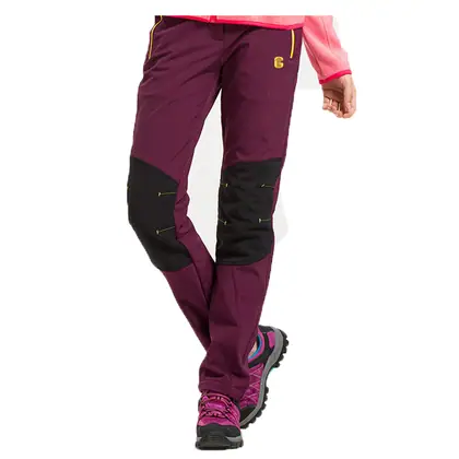 Women's softshell trekking pant for outdoor activities view 5