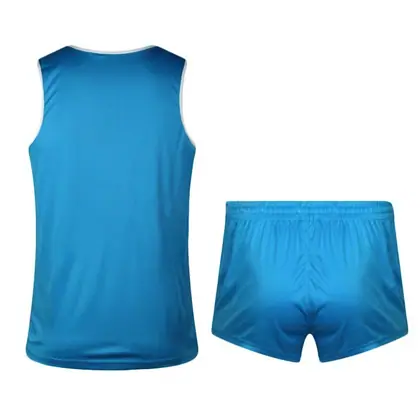 unisex running singlet suit for day or night use view 2