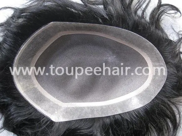 Durable and natural toupee for men TH133