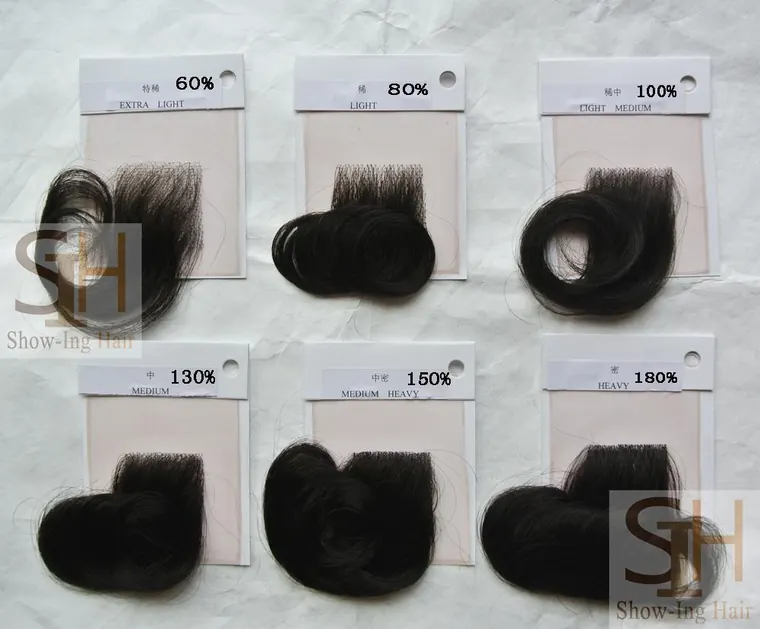 Toupee Density Chart