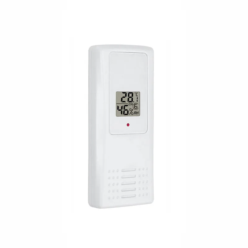 FT007TH 8-channel thermo-hygrometer sensor with two AAA batteries and integrated antenna