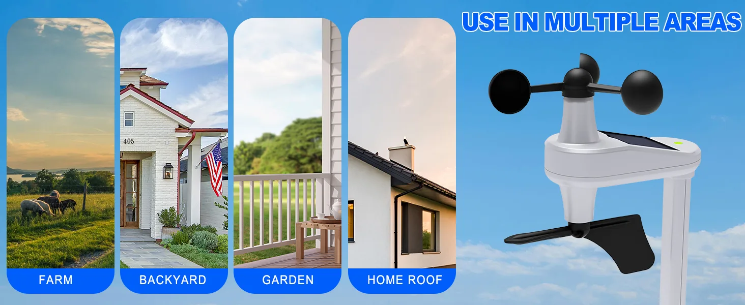 FT0214 Weather Station Wind Gauge from UCTECH
