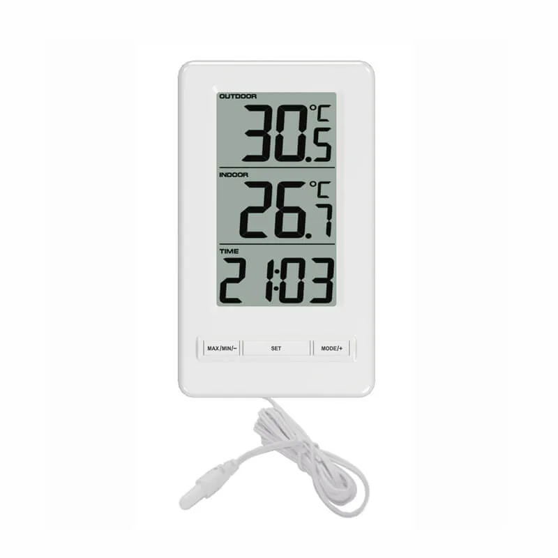 FT0404 probe thermometer with console and 1-meter waterproof cable