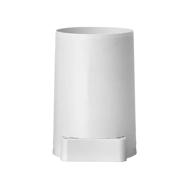 FT009TR sensor mounted on an outdoor mast with clear view of the rain funnel