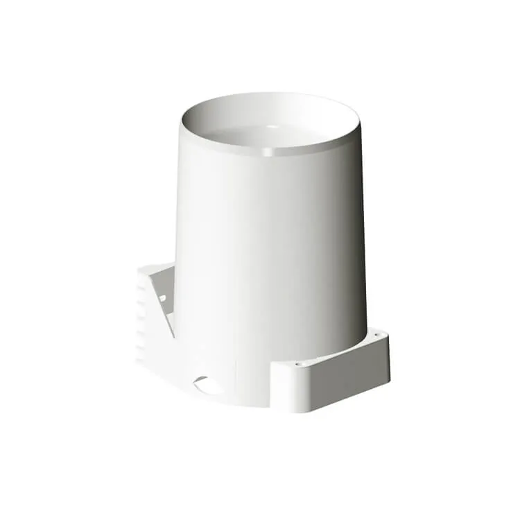 FT009TR rain gauge sensor with rain funnel and moulded plastic housing