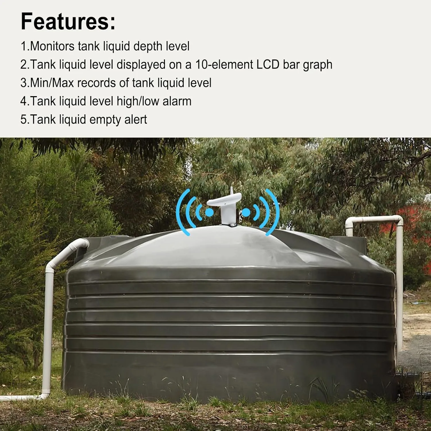 Transmitter and receiver units side by side with battery compartments open