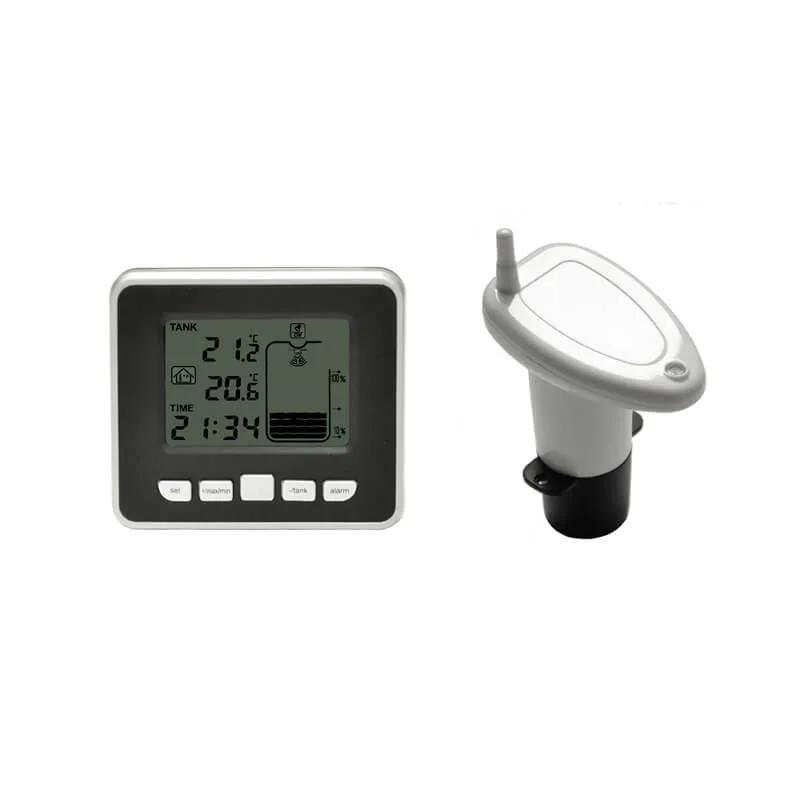 FT0021 wireless water tank level meter with transmitter and base station